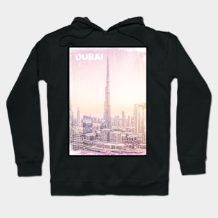 Vintage Dubai Poster | Places of the World Hoodie